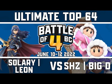 Solary | Leon vs SHZ | Big D - Ultimate Singles Top 64 - Battle of BC 4