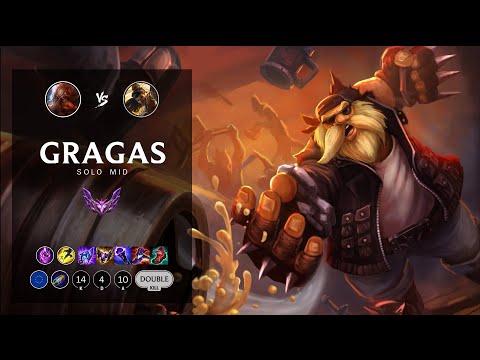 Gragas Mid vs Akshan - EUW Master Patch 12.10