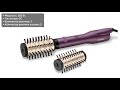 Plaukų formavimo šukos BABYLISS AS950E, Rožinio aukso spalvos