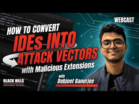 How to Convert IDEs Into Attack Vectors with Malicious Extensions