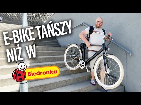 Najtańszy i Najładniejszy e-bike do miasta. ZigBuy taniej niż w Biedronce!