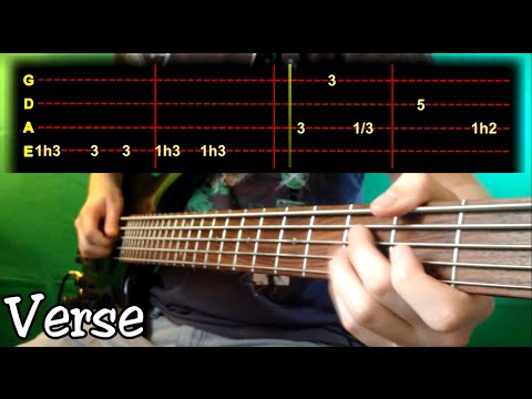 Blur - Pressure On Julian Bass Cover (With Tab)
