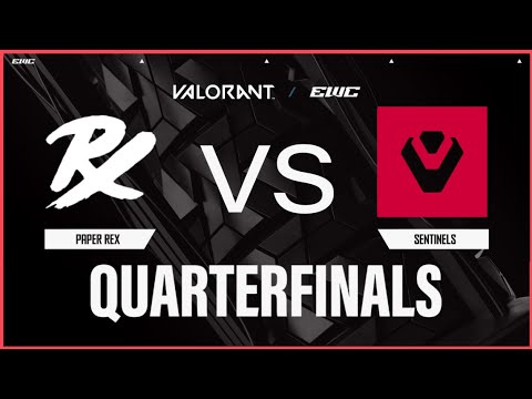 Paper Rex vs Sentinels | VALORANT at EWC 25 - Day 4 - Quarterfinals