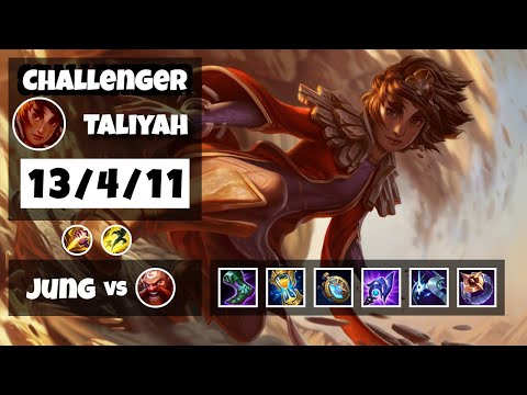 Taliyah Jungle S11 11.13 Challenger Replay (13/4/11) - EU