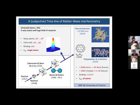 Quantum Seminar Mainz - 17.12.2020 - Markus Arndt - Towards nonstandard physics with interferometry