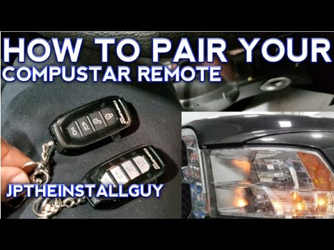 HOW TO PAIR MULTIPLE REMOTES TO COMPUSTAR REMOTE START/ALARM