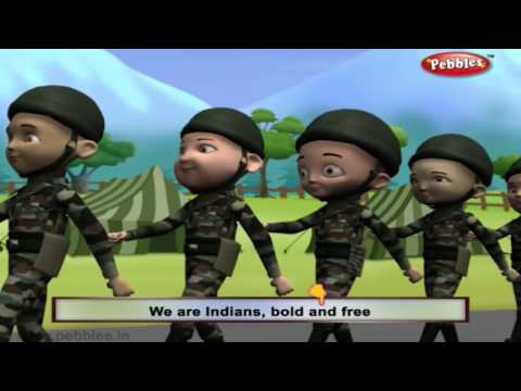 We Are Indians | Nursery Rhymes With Lyrics | Nursery Poems | 3D Nursery Rhymes For Children