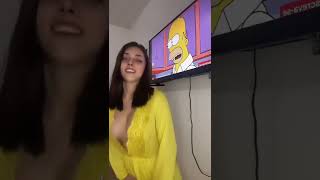 MORENA SEM SUTIÃ DANÇANDO PASINNODO ROMANO #SHORTS