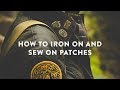 How To Apply Iron On Patches And Sew On By Asilda Store