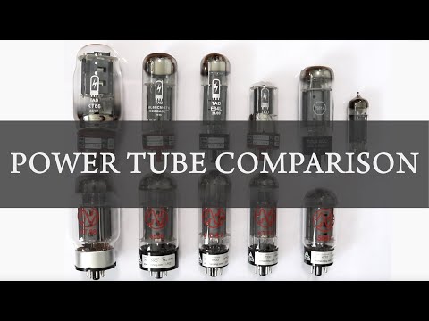 Guitar Amp Power Tube Comparison Listening Session