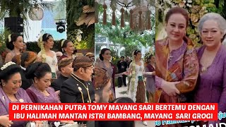 Download lagu mayang sari  plengah plengeh hadir di pernikahan putra tomy, ibu halimah hadir di rindukan netizen mp3