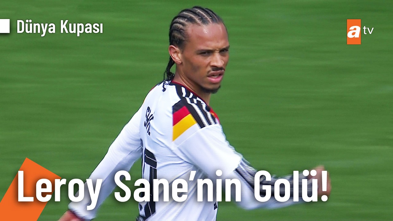 Leroy Sane'nin golü Almanya'yı öne geçiriyor - ABD 1 - 2 Almanya Dünya Kupası