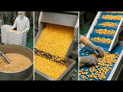 Industrial Food Manufacturing Compilation | Inside Modern Food Factories
