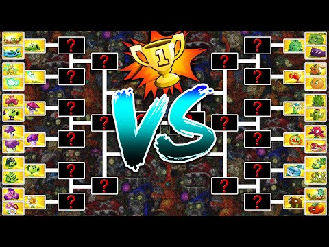 PvZ 2 BIG Tournament - Who Will Win? - Plant vs Plant Challenge
