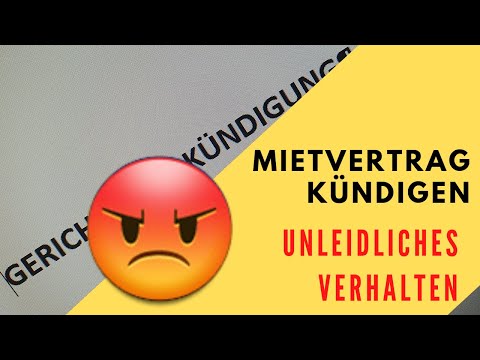 Kündigung wegen unleidlichem Verhalten?!