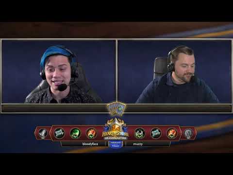 bloodyface vs muzzy - Division A - Hearthstone Grandmasters Americas 2020 Season 2 - Week 7 | Part 2