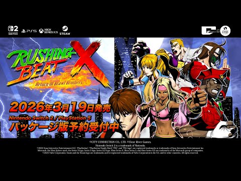 ڥå󥰡ӡXۡRUSHING BEAT X: Return Of Brawl Brothersͽ󳫻ϥȥ졼顼