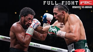 Benavidez vs Andrade FULL FIGHT: November 25, 2023 | PBC on Showtime PPV