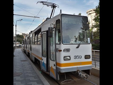 Cab View : Linia 56 : Piața Sfânta Vineri - Republica