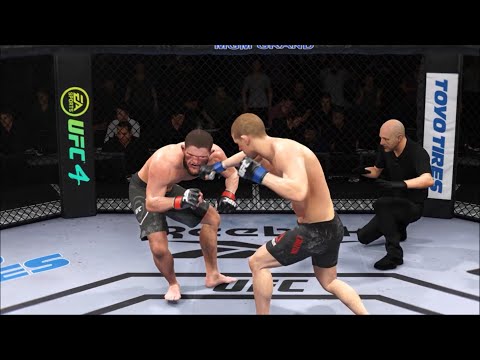 Khabib vs Joe Lauzon | EA Sports UFC 4 | UFC 4 | K1 FIGHT