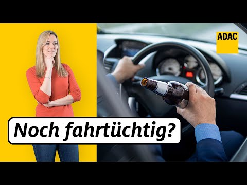 Nach wie viel Alkohol darf ich noch Autofahren? - Promillegrenzen erklärt | ADAC | Recht? Logisch!