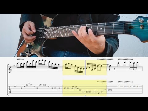 Dream Theater - The Best Of Times Guitar Solo Lesson With Guitar Tab