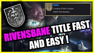 How To Get &quot;Rivensbane&quot; Title (THE Last Wish Title) EASY! (Destiny 2)