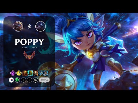 Poppy Top vs Jax - KR Grandmaster Patch 13.4