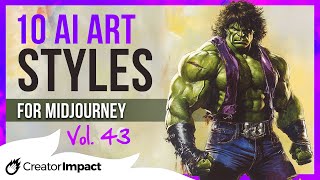10 Midjourney Prompts Styles & Tips for TRANSFORMATIVE Images: Vol 43