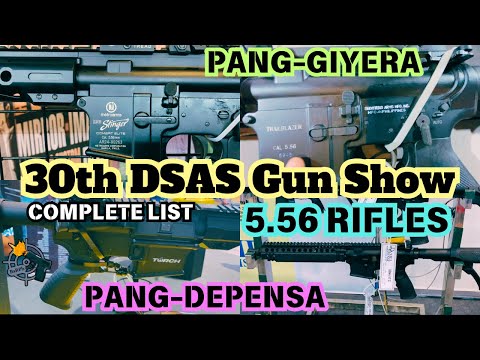 5.56 Rifles Collection - Gun Show - 30TH DSAS 2024