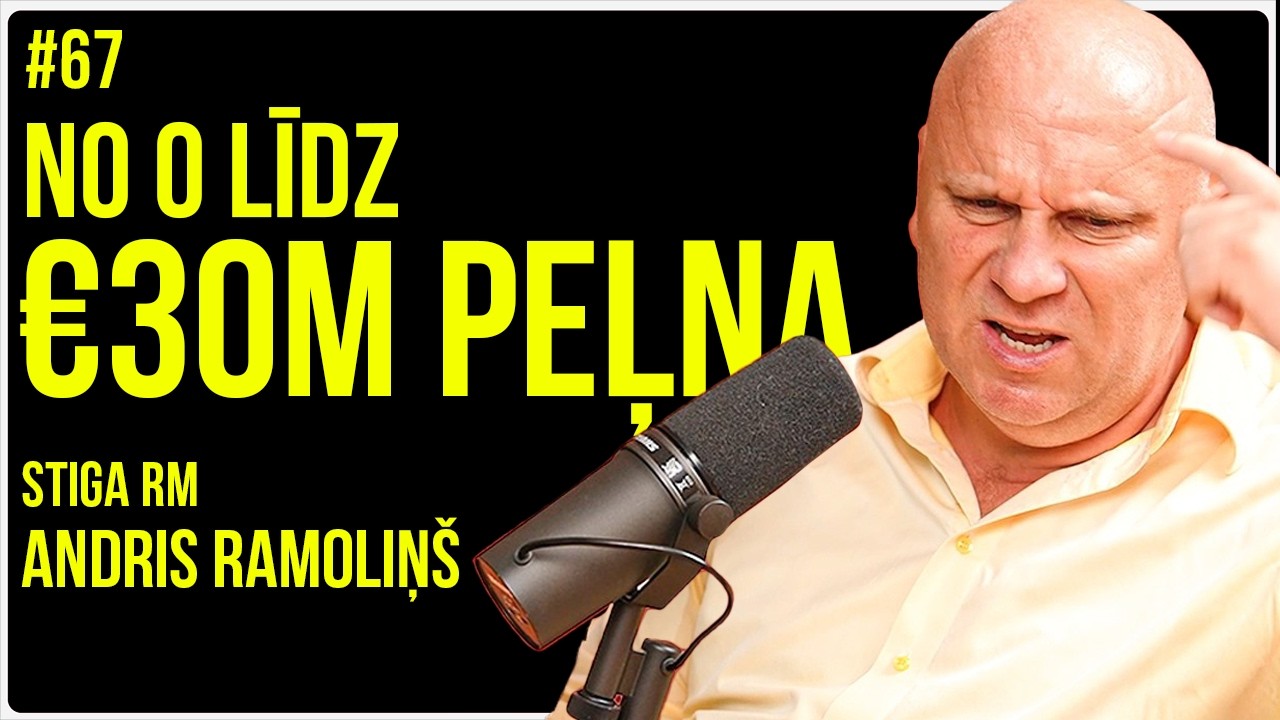 ANDRIS RAMOLIŅŠ - 30 milj. peļņa, sēņošana, meži, attiecības, konkurence, eksports, risks