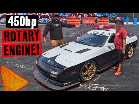RotoCop?! JDM Mazda RX-7 Stops our Traffic! (DTB 035)