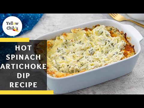 Easy & Creamy 30-Minute Hot Spinach Artichoke Dip Recipe!