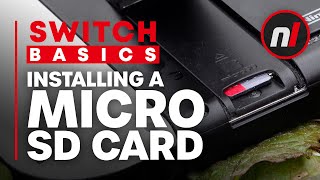How to Install a Micro SD Card in Your Nintendo Sw