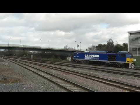 DC Rail 60028 - Light Engine through Derby 08/02/20.