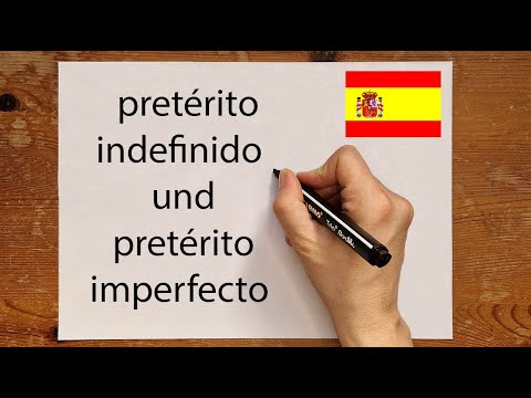 Pretérito Indefinido und pretérito Imperfecto im Vergleich - einfach erklärt