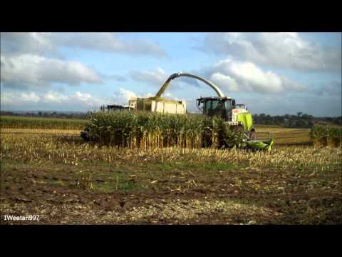 The Claas 980 at Grass and Maize 2013