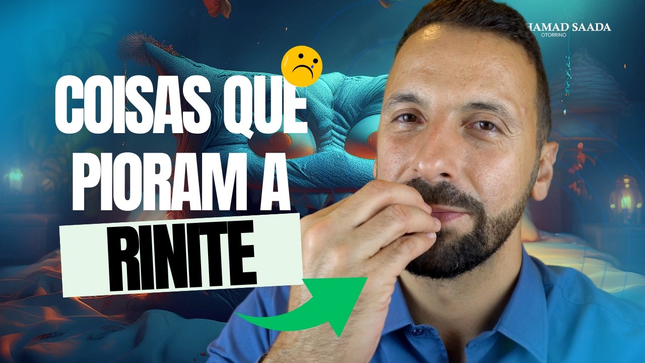 OS ERROS QUE PIORAM A SUA RINITE E COMO EVITÁ-LOS E DICAS PARA MELHORAR