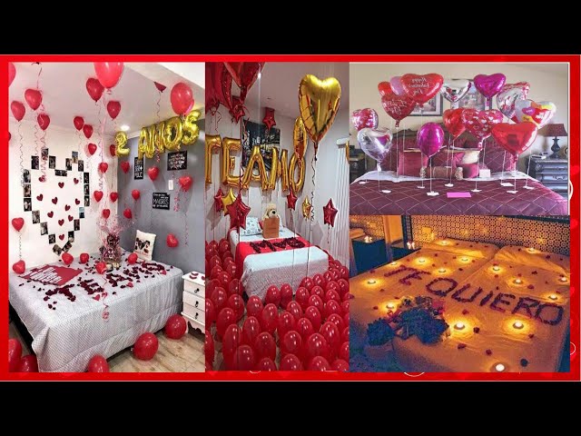 Vídeo relacionado con MUNSKT Set de decoración para San Valentín, decoración para ambiente romántico, set romántico para compromiso, decoración para San Valentín y 1000 pétalos de rosa para aniversario matrimonial (B)