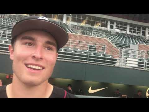 Brett Kerry after the Gamecocks' win over Alabama 4/6/19