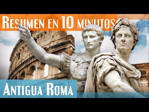 La Antigua Roma en 10 minutos! | De los orígenes hasta la caída!