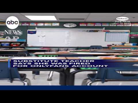 Substitute teacher, mom says she was fired for OnlyFans account