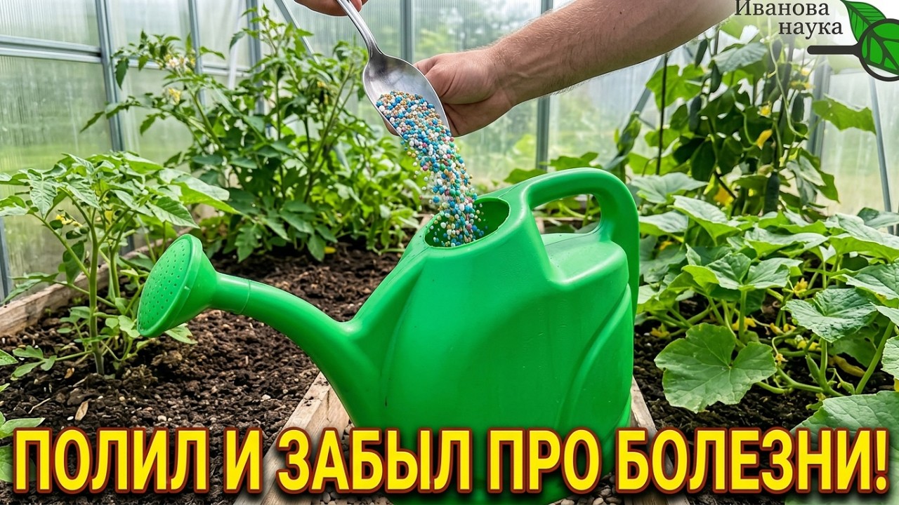 💥 НОВЫЙ СПОСОБ ОБЕЗЗАРАЖИВАНИЯ ПОЧВЫ! БЕЗ усилий, БЕЗ химии, но с СУПЕР РЕЗУ?