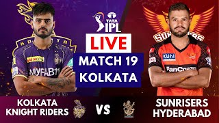 Live: KKR Vs SRH, Match 19 | IPL Live Scores & Commentary | IPL LIVE 2023, Kolkata vs Hyderabad