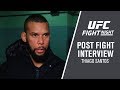 UFC Prague: Thiago Santos - 'I Had a lot to Overcome to Get Here'