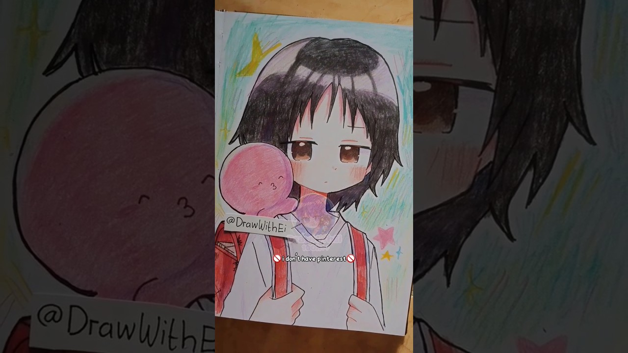 Gambar karakter Shizuka fanart Takopi's Original Sin 🐙 #art #drawing #shorts