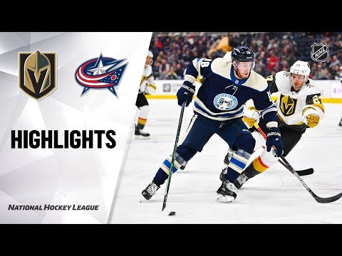 NHL Highlights | Golden Knights @ Blue Jackets 11/05/19