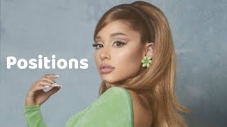 Ariana Grande - Positions (Dolby Atmos) Spatial Audio | Apple Music