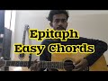 Epitaph Easy Guitar Lesson || Shonar Bangla Circus || Epitaph Open Chords