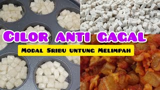 Download lagu JUALAN MODAL KECIL UNTUNG BESAR ‼️Tepung Aci 5ribu jadi 70ribu‼️cilor empuk anti Gagal ‼️ mp3